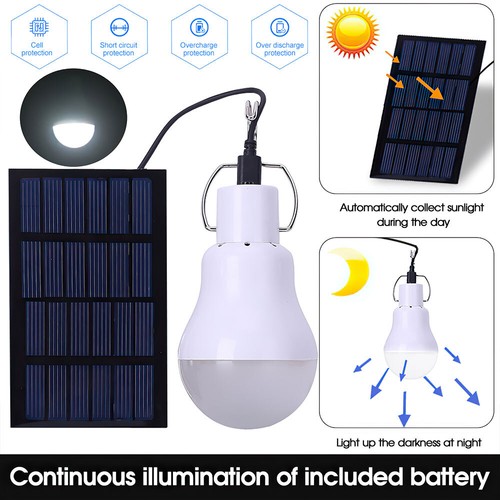 Solar panel powered led - solar,