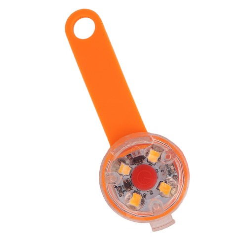 Orange led dog light - led, pendant