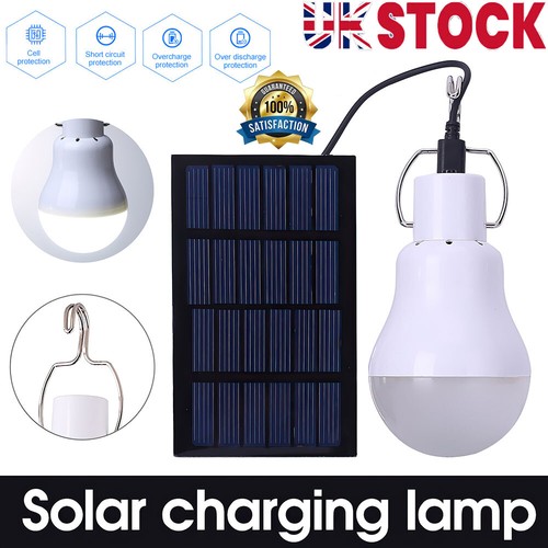 Solar panel led lamp bulb - solar,