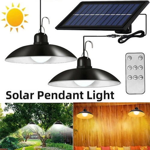 Head led solar powered - 2-head,