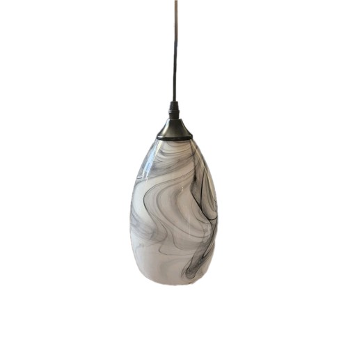 Black and white - white, pendant