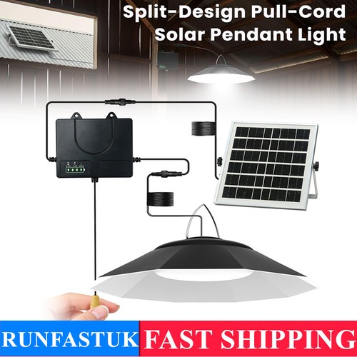 Split led solar pendant - split,