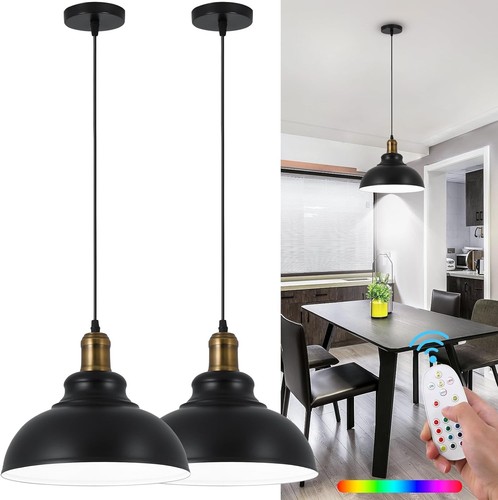 Black modern pendant lights - modern,