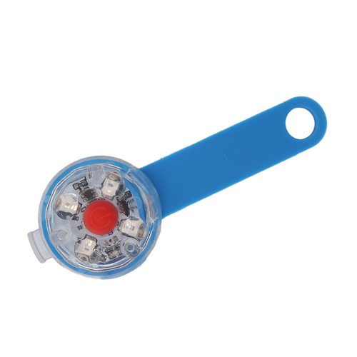 Blue led dog - blue,