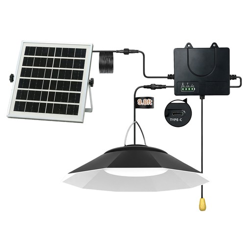 Solar pendant light pull - solar,