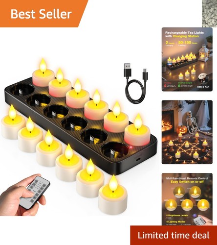 Elegant rechargeable led tea - elegant,